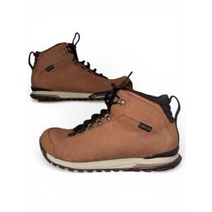 Oboz Bozeman Mid Leather Waterproof Hiking Boots Women's 8.5 Brown